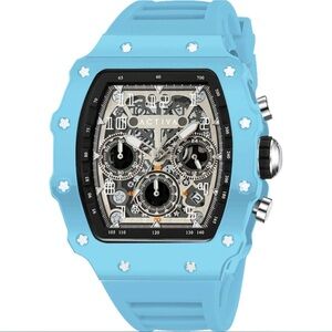 Activa X Invicta
Men's Watch w/ Skeleton Dial - 44.3mm, Blue (ACW2305-017)
